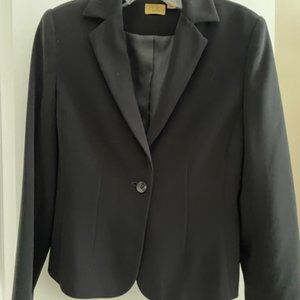 Caslon black suit, jacket and skirt